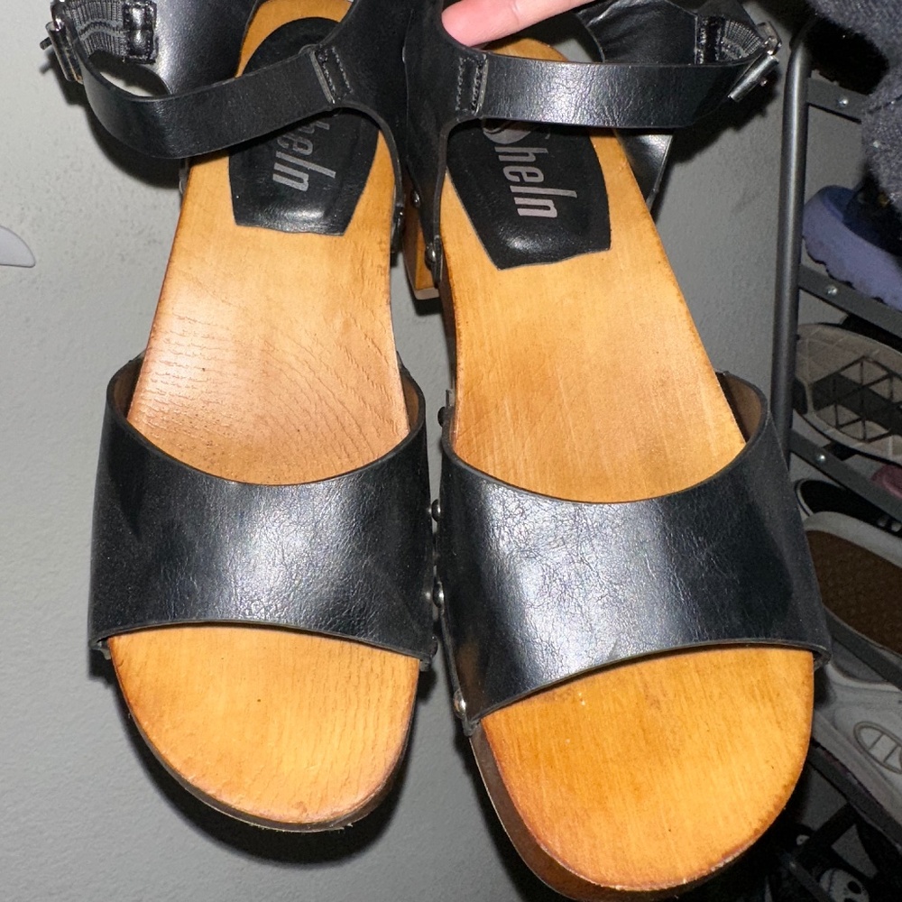 classic block heels
